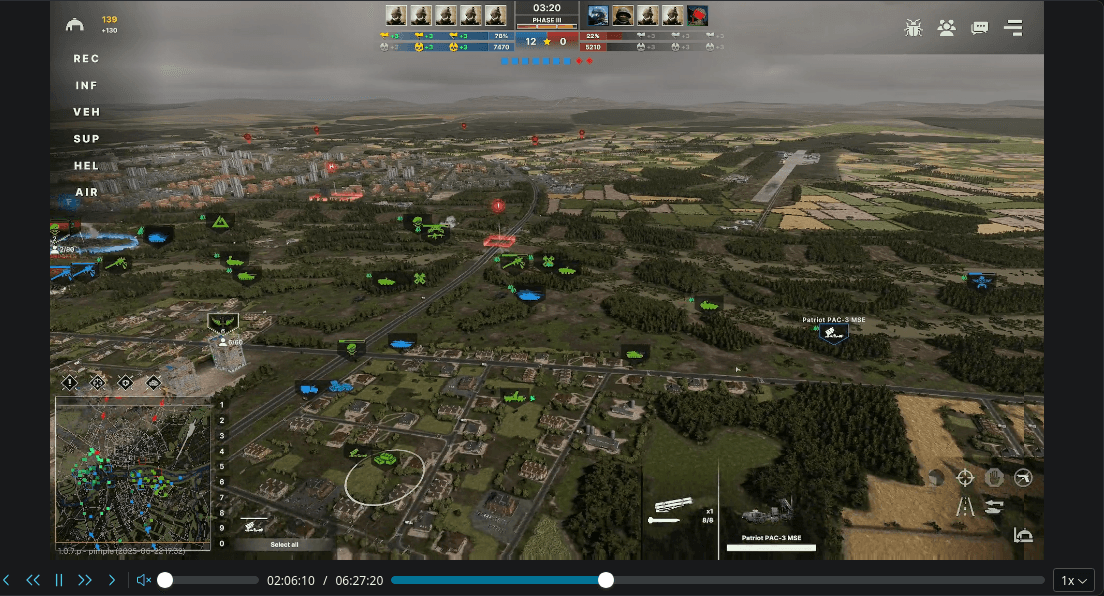 Vod.ing video player screenshot